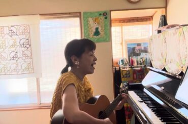 色づく街(cover)南沙織　ギター弾き語り