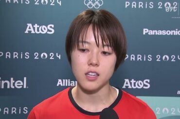 【バスケットボール 女子予選リーグ最終戦 】山本麻衣 試合後インタビュー「日本×ベルギー」｜パリオリンピック™