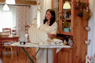 Simple and unhurried life in a cozy country house. Gardening and cooking. Sewing for the home