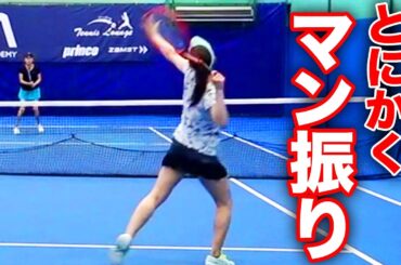 しっかりスイングすることが大切だと教えてもらいました【上様&りこぴんvs南ちゃん&サクP】