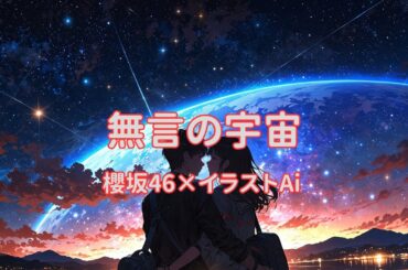 【櫻坂46】無言の宇宙×イラストAI