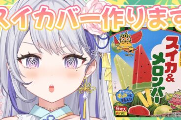 【カメラ枠】スイカバーの箱でミニチュアスイカバーを作りたい!!💭🍉【甘姉ミナ】