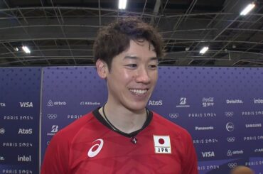 【“グーブロック”で作戦勝ち】バレーボール 石川祐希 アルゼンチン戦後インタビュー｜パリオリンピック™