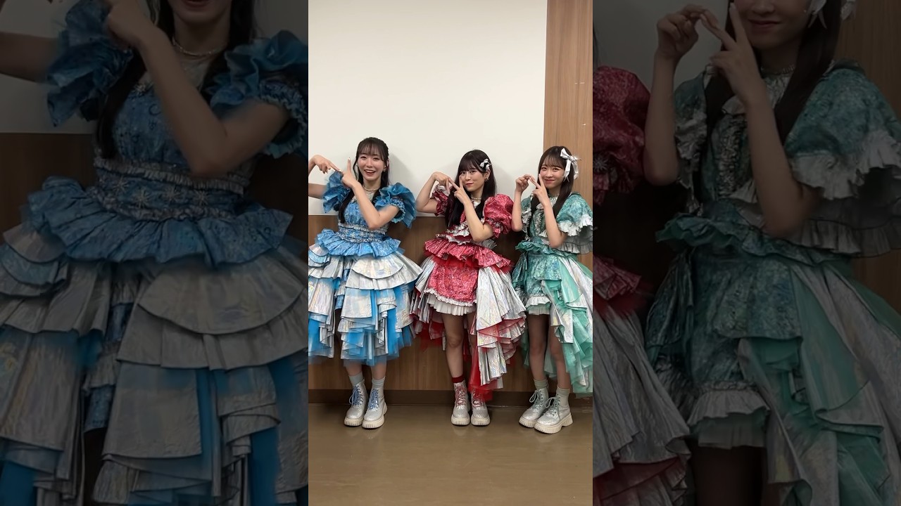 🩵❤️💚 #fruitszipper #真中まな #月足天音 #櫻井優衣 🩵❤️💚 #fruitszipper #真中まな #月足天音 #櫻井優衣