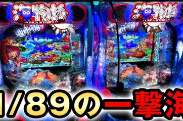 【開店〜閉店】2%一撃つき甘海を丸一日打った結果 [PAスーパー海物語 IN 地中海2] 桜#672