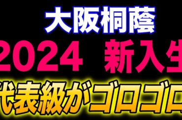 大阪桐蔭2024新入生！！日本代表４番内海選手の弟も！中学代表レベルも多く実績も十分！！