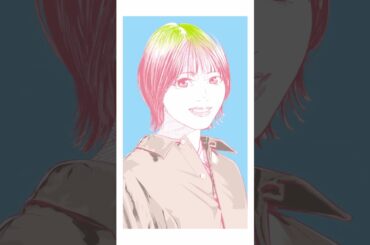 【 乃木坂46 】【弓木奈於～早川聖来】 ここにはないもの【1人ずつ増えてゆく！】【３】　#shorts  #イラスト #乃木坂46