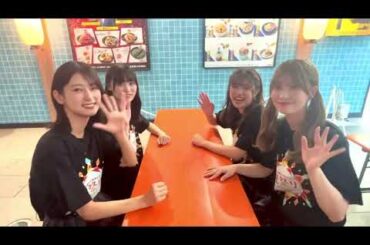 櫻坂46 ミーツちゃんからお知らせ！テレ朝夏祭り サクラミーツ食堂 in 大屋根プラザ