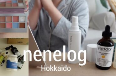 【vlog】5月,FANCLスキンケア,iHerb購入品,札幌カフェと一蘭