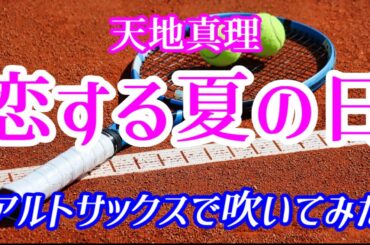 恋する夏の日／天地真理／アルトサックスで吹いてみた20240816(286)