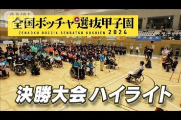 全国ボッチャ選抜甲子園 決勝大会ハイライト(2024年8月10日)