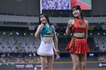 李多慧 黃澄澄 林襄 籃籃 賴可 起亞虎三振舞整場跳不停 中職明星賽Day2  CPBL All-Star Game cheerleaders fancam