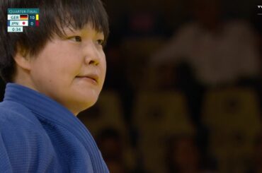 【柔道女子】高山莉加 ぼうぜん… 反則負けで敗者復活戦へ｜パリオリンピック 柔道女子78キロ級準々決勝