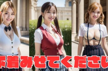 高学歴美大生下着調査 ！あなたの下着みせてください#ai룩북