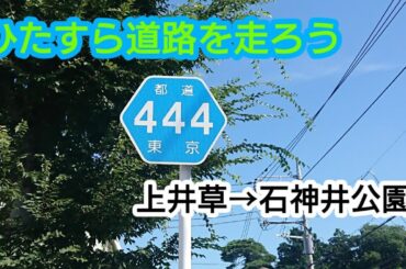 【東京都道】上井草→石神井公園をひたすら歩く🚶‍♂️(おまけ付き)×2倍速