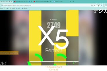 ありがとう ～ひとことあなたに～ (矢作萌夏、安倍なごみ、栞子、沙雪) - Rhythm Plus Gameplay (Full Combo)