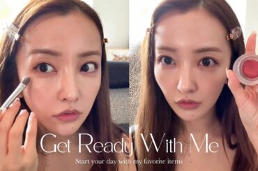 【GRWM】ともちんのリアルなメイク💄いつも使ってるおすすめアイテムも紹介してるよー🎀🧁🩰【メイク】