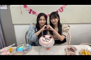 村井優 ・ 谷口愛季（櫻坂46） 2024年08月18日 誕生日配信 SHOWROOM