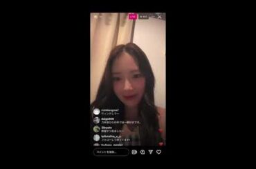 【8/14(水)インスタライブ】堀未央奈