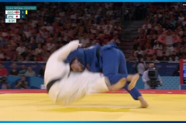 【柔道男子】村尾三四郎 不可解判定に泣く 悔し涙の銀メダル｜パリオリンピック 柔道男子90キロ級決勝