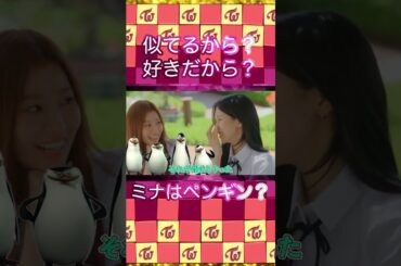 みーたんがペンギンな理由🐧🐹✨ #twice #mina #sana #shorts