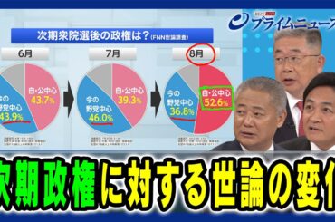 【解散の行方と総選挙の戦略は】次期政権に対する世論の変化 馬場伸幸×小池晃×玉木雄一郎  2024/8/28放送＜後編＞