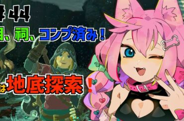 #44【ゼルダの伝説】【ティアーズ オブ ザ キングダム】地底マップを埋めたい！【七々瀬ナオ】