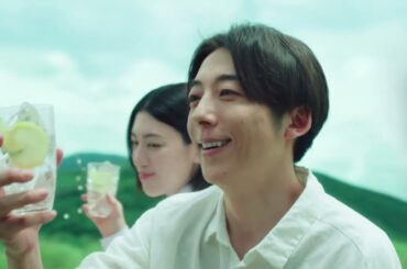 高橋一生さん、三吉彩花さん初共演！『キリンビール 杜の香 ジンソーダ』新CM 「心の森」篇