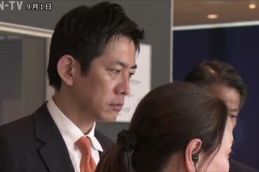 自民党総裁選立候補表明の小林鷹之議員が神戸市の人と防災未来センターを視察