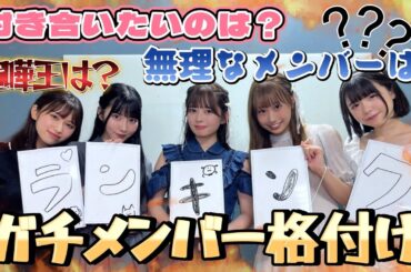 【格付け】メンバー内で喧嘩した結果こうなる