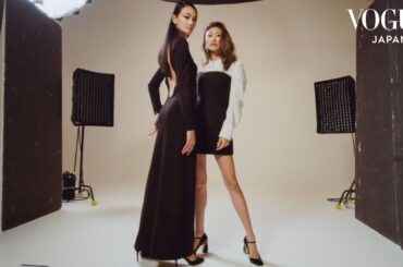 冨永愛×山田優、初の2ショット撮影！ラックスの新ブランドスローガンをクールに体現。 | Beauty Photo Session | VOGUE JAPAN & LUX