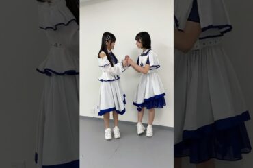 ダンス頑張ったので最後まで見てね🦵#myfav#マイファブ#西村瑠香#古松華#kawaii#idol#shorts