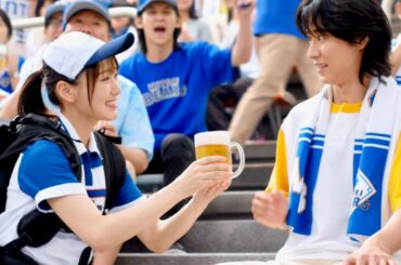 菅井友香、ビールの売り子 実際にやってた！山崎賢人にビール売る。岡部たかしも出演／サントリー生ビール CM＋インタビュー＋メイキング