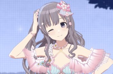 【4K MV】「雪・月・風・花」幽谷 霧子ソロ/水着ver.【シャニソン】