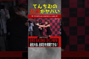 てんちむのブチギレ乱闘がヤバいぞ！ #てんちむ #朝倉未来 #ブレイキングダウン #shorts