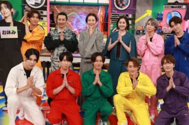 Snow Man、完コピダンスでENHYPENと対決　渡辺翔太がHEESEUNG、JAKEにハグ