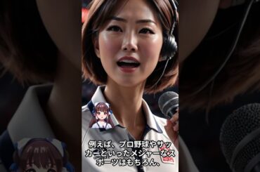 【女子アナウンサーに関する面白雑学】上村彩子   TBSのアナウンサーで、スポーツ実況が得意