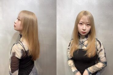 新着- 【高柳明音】人生初の金髪に！