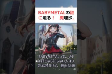 BABYMETALの謎に迫る！魔理沙,今回はBABYMETALについて解… #shorts 629