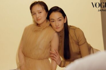 冨永愛×百田夏菜子、初共演！ラックスの新ブランドスローガンのもと、ビューティーショットを撮影。 | Beauty Photo Session | VOGUE JAPAN & LUX