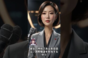 【女子アナウンサーに関する面白雑学】中野美奈子   元フジテレビのアナウンサーで、アジアのニュースを中心に報道。香川県出身で、特技は英会話とピアノ