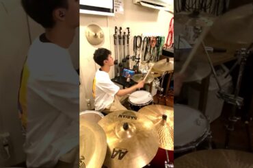 #shorts Wild☆kitty/小倉唯 叩いてみた！ #小倉唯 #drum #drumcover #叩いてみた #声優