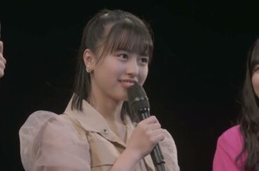 MC:新メンバー平山遊季 紹介～アンジュルム『はっきりしようぜ』