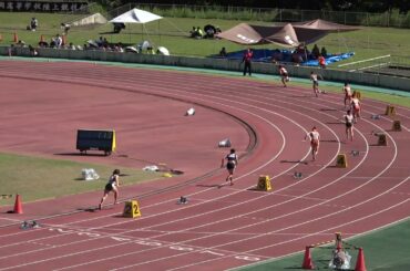 20240913143932宮崎県高校新人陸上女400ｍ決勝 西村 英眞2(宮崎北)57"84
