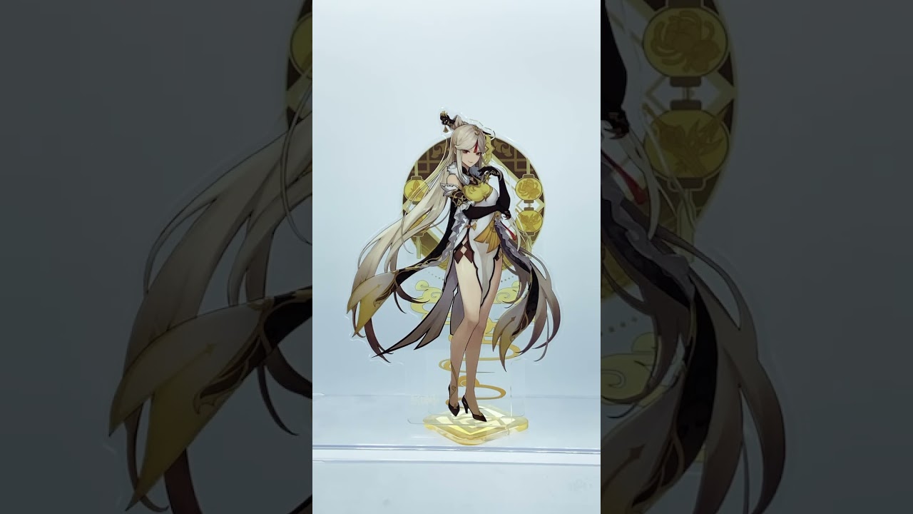 原神] 凝光 アクリルスタンド #原神 #genshinimpact #shorts - Moe