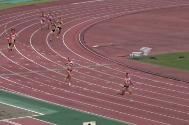 20240913104034宮崎県高校新人陸上女4×100ｍＲ予選1組 宮崎商49"32：神田みなみ(1)・北林楽衣愛(2)・坂元 凛(2)・在原 芽沙(2)