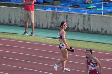 20240913163737宮崎県高校新人陸上女4×100ｍＲ決勝 宮崎商48"48：神田みなみ(1)・北林楽衣愛(2)・坂元 凛(2)・在原 芽沙(2)