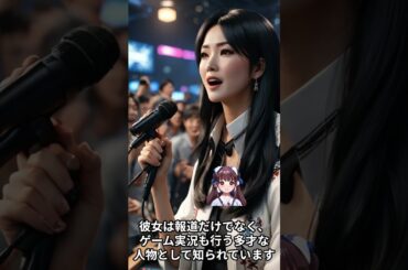 【女子アナウンサーに関する面白雑学】宇内梨沙   TBSのアナウンサーで、ゲーム実況も行う。東京大学大学院出身で、知的な一面も持ち合わせている