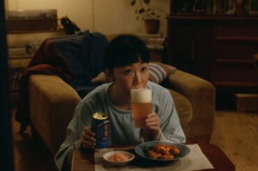 金麦『彼女のお月見』篇 15秒 黒木華 サントリー CM