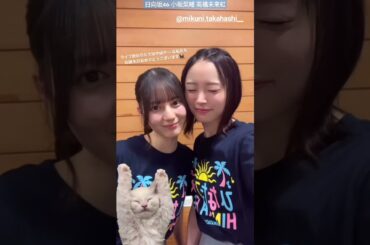 ひなたフェス みくにんなおちゃん2日間本当にお疲れ様でした！！なおちゃん誕生日と大河出演おめでとう！！小坂菜緒 髙橋未来虹